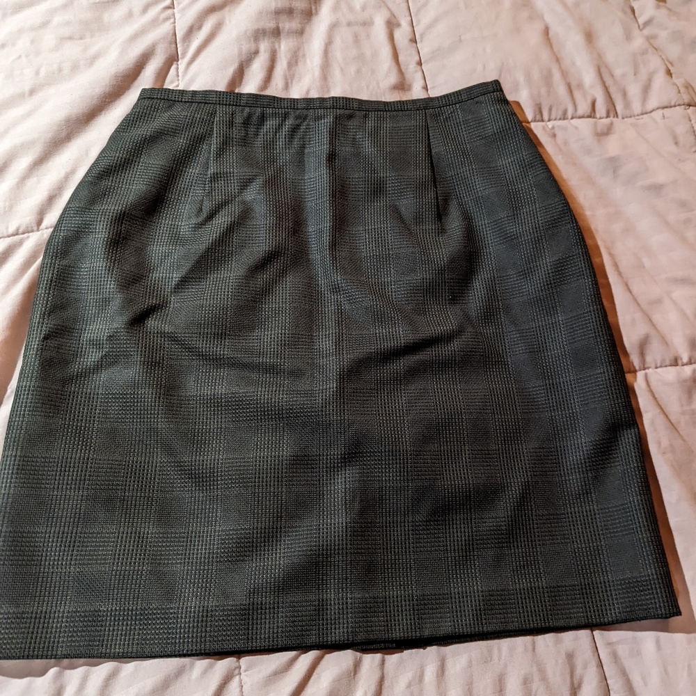 Vintage Plaid Skirt